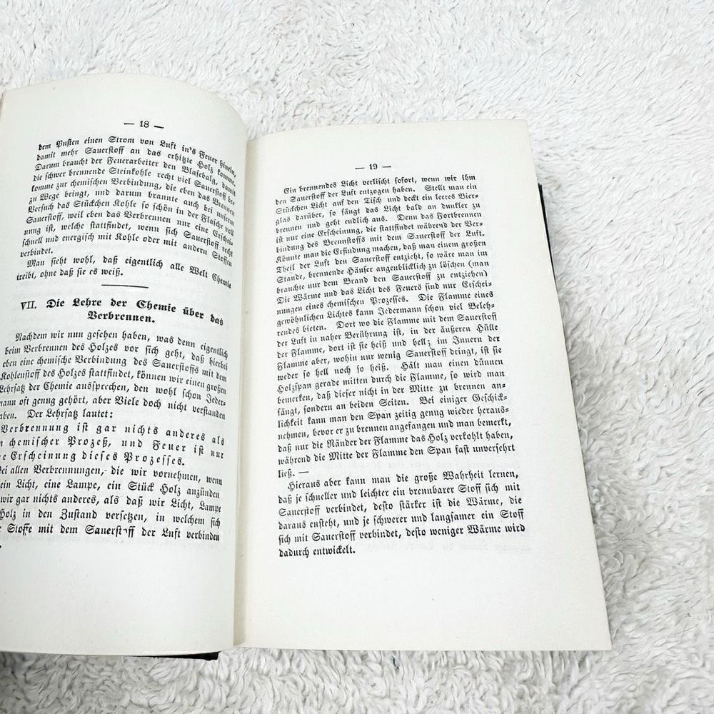 German Popular Science Library Volume 2 Natural Science Book HB 1878 - Picture 7 of 16